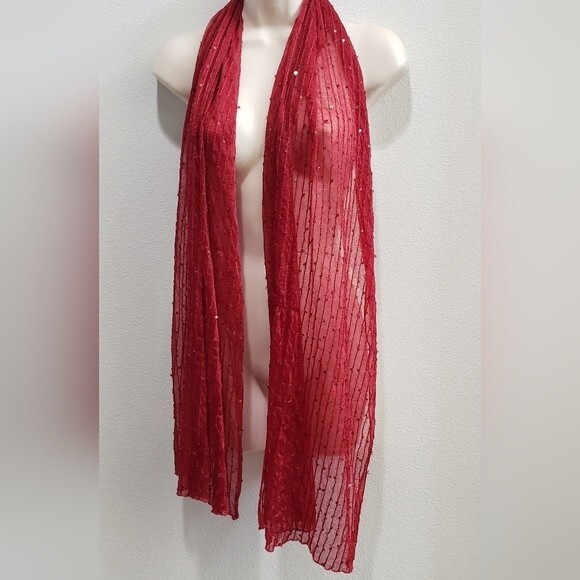 Bundle of 5 various scarves - Picture 5 of 10